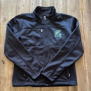 NEW GS Genuine Stuff MSU Michigan State Full Zip